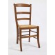 Chaise haut dossier ceinturée (avec nœuds)