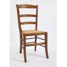Chaise haut dossier ceinturée (avec nœuds)