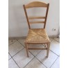 Chaise ordinaire eco hêtre verni