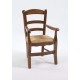 Fauteuil enfant Louis Philippe pro en merisier ou noyer