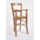 Fauteuil haut de table pro en hêtre ou frêne