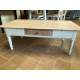 table de salon chêne peint