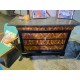 Commode peinte noyer