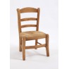 Chaise enfant Louis-Philippe chêne, noyer, frêne, merisier