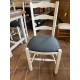 Chaise hêtre peint