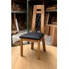 chaise contemporaine sauvage en chêne