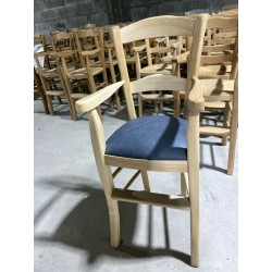 fauteuil hêtre brut