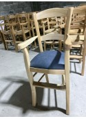fauteuil hêtre brut