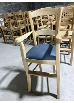fauteuil hêtre brut
