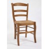 Chaise Louis-Philippe NM en chêne merisier ou noyer