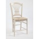 Chaise provençale gerbe nm en hêtre ou chêne teinté