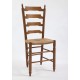 Chaise picarde en chêne, merisier ou noyer